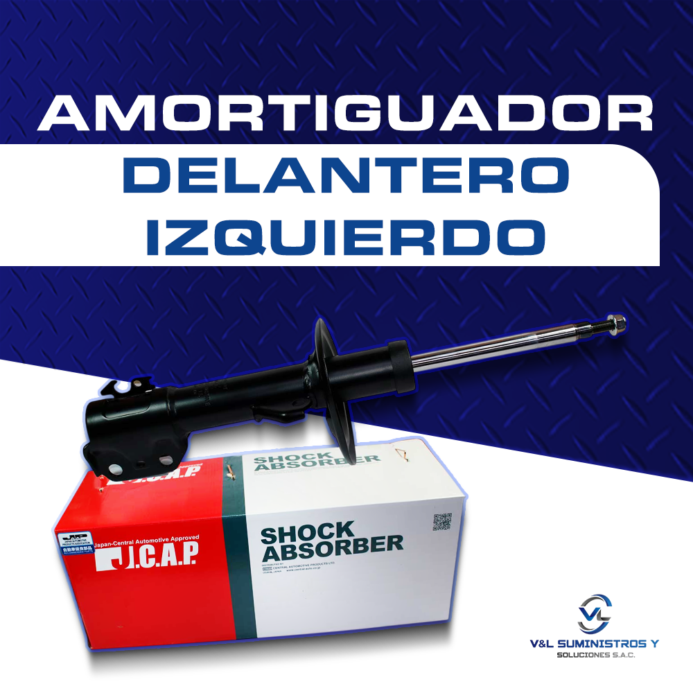 Amortiguador Delantero Izquierdo JCAP para Toyota Yaris 2005-2013 (Gas)