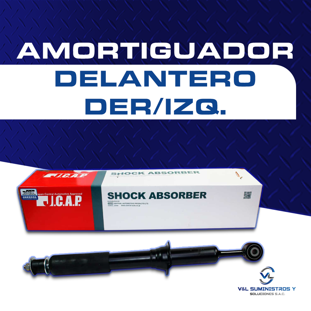 Amortiguador Delantero JCAP para Toyota Hilux y Fortuner 2005-2015 (Gas) - Derecho/Izquierdo